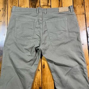 Mott & Bow Men’s 38x30 Mercer Jeans Olive Green Stretch Denim Pants Quality